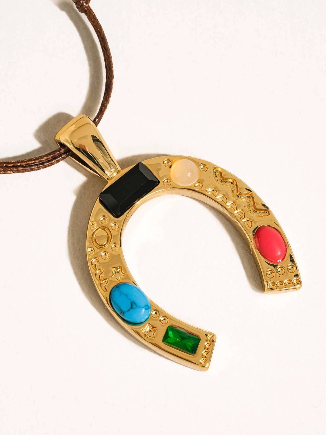 Flanerie By Maiq - Women's Western Horseshoe Necklace