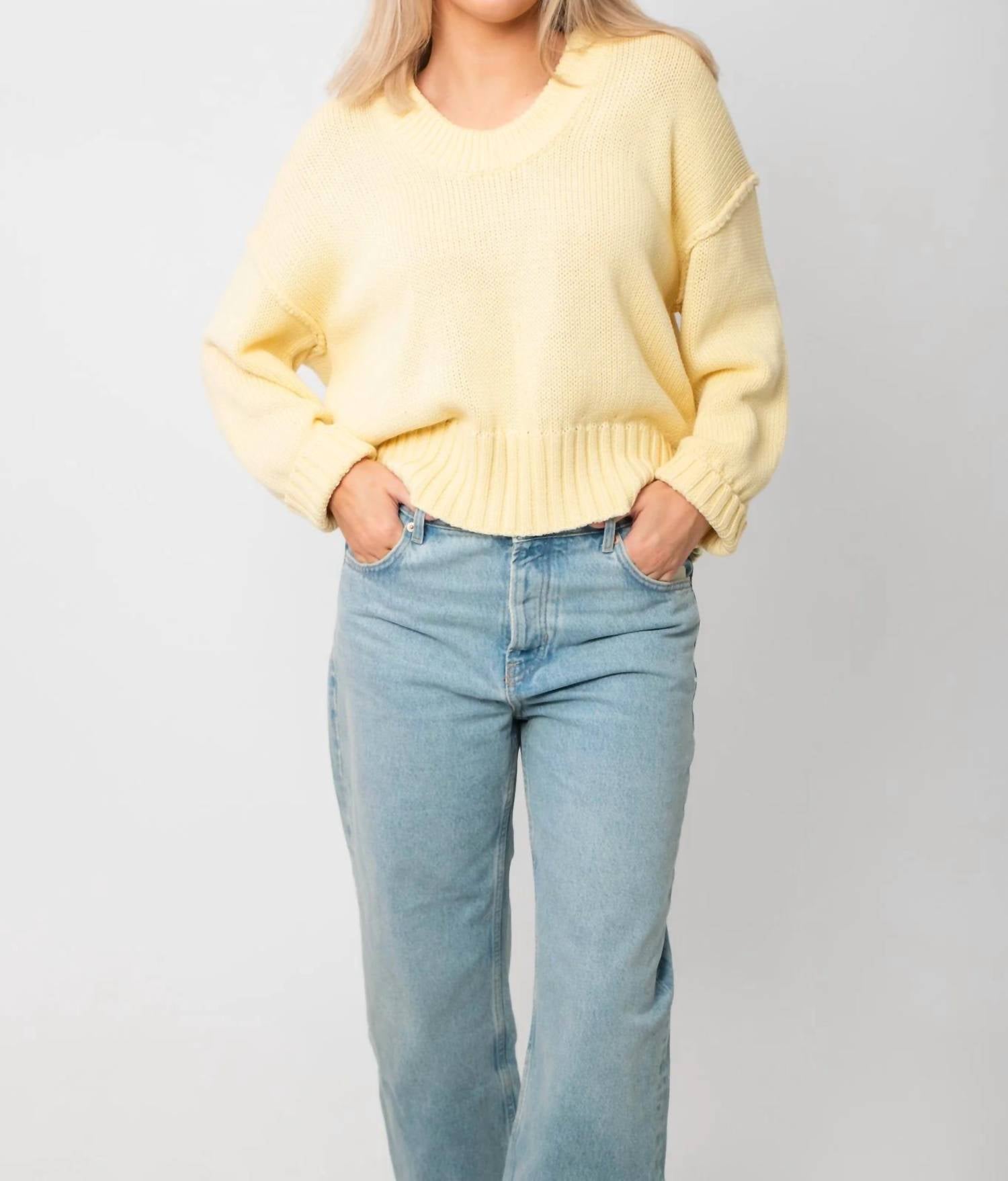 Wishlist - Scoop Neck Sweater