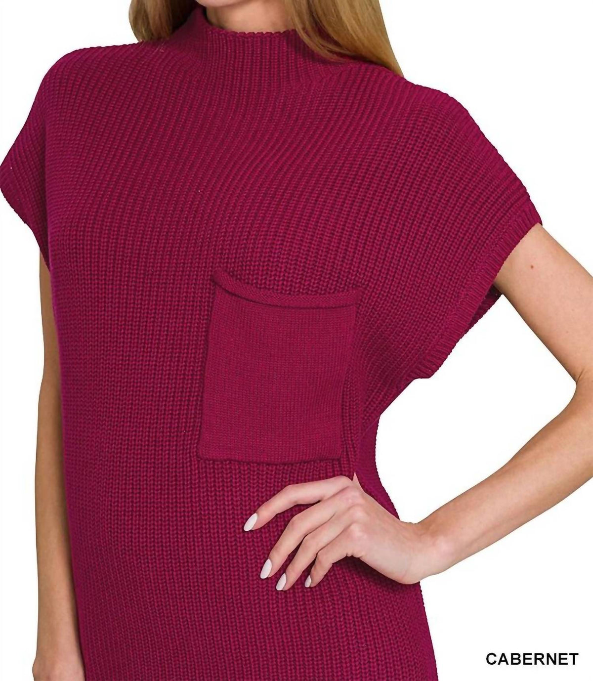 Zenana - Fireside Haze Sweater Dress