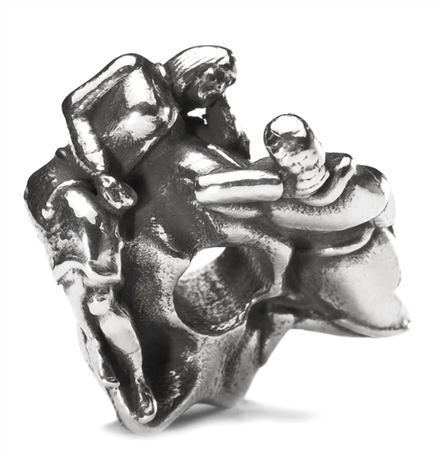 Trollbeads Women's Breakfast Bead Charm in silver - women's accessory