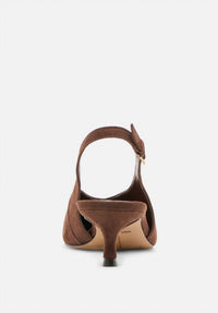 Dolce Vita Women's Alenna Sling Back Heels in brown - women's heels - view 5