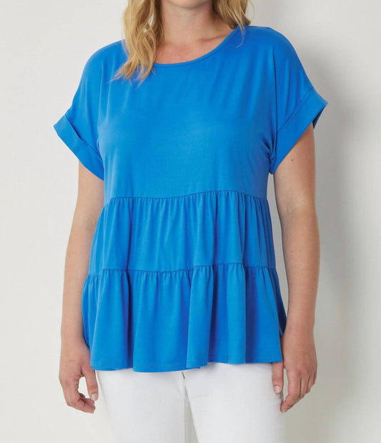 Entro - Short Sleeve Tiered Tunic