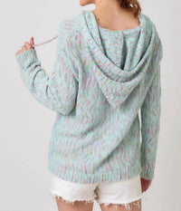 Mystree - Chevron Hoodie Sweater
