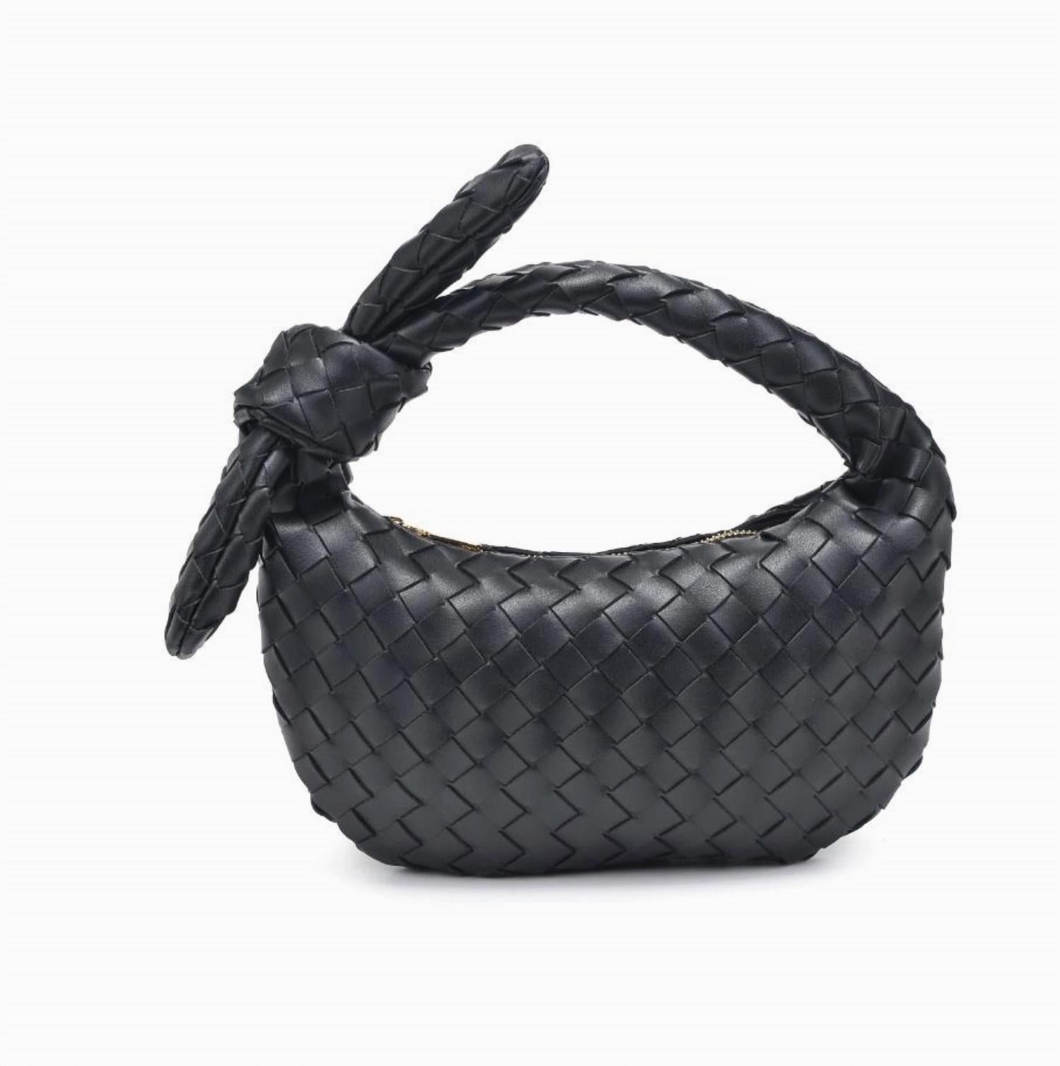 Urban Expressions - Women's Lizbeth Tie Woven Clutch Bag