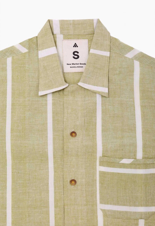 New Market Goods - Lungi Box Button Down Top