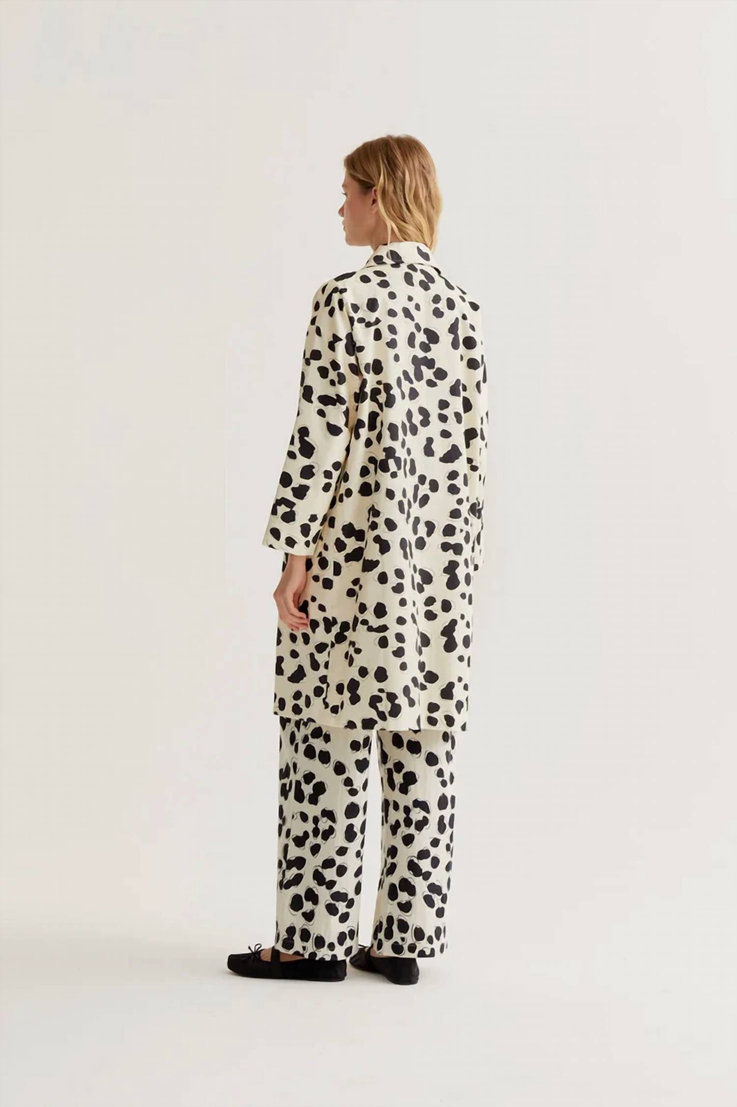 Compania Fantastica - Two-tone Button Front Trench Coat