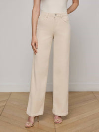 L'Agence - Scottie Corduroy Wide-leg Pant