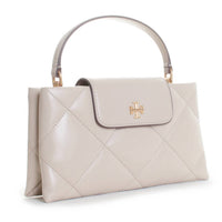 Tory Burch - Women's Kira Diamond Quilt East West Top Handle Bag