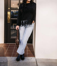 Deluc - Fringe Sweater