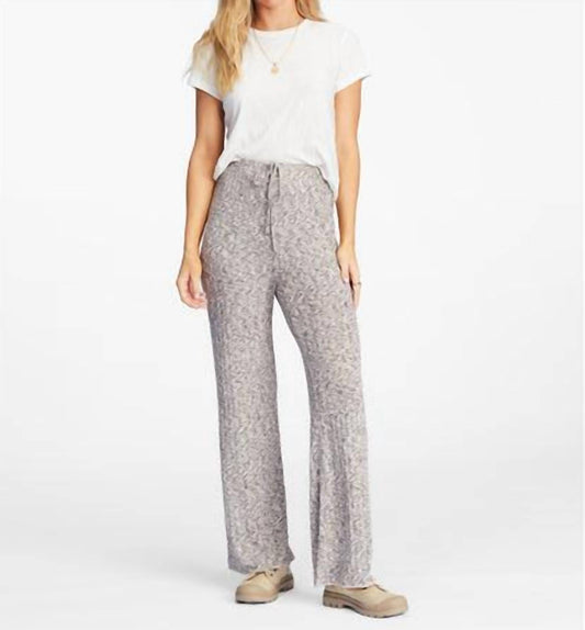 Billabong - So Easy High Waist Wide Leg Knit Pants