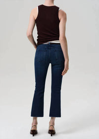 Citizens Of Humanity - Isola Mid Rise Cropped Boot Cut Jeans