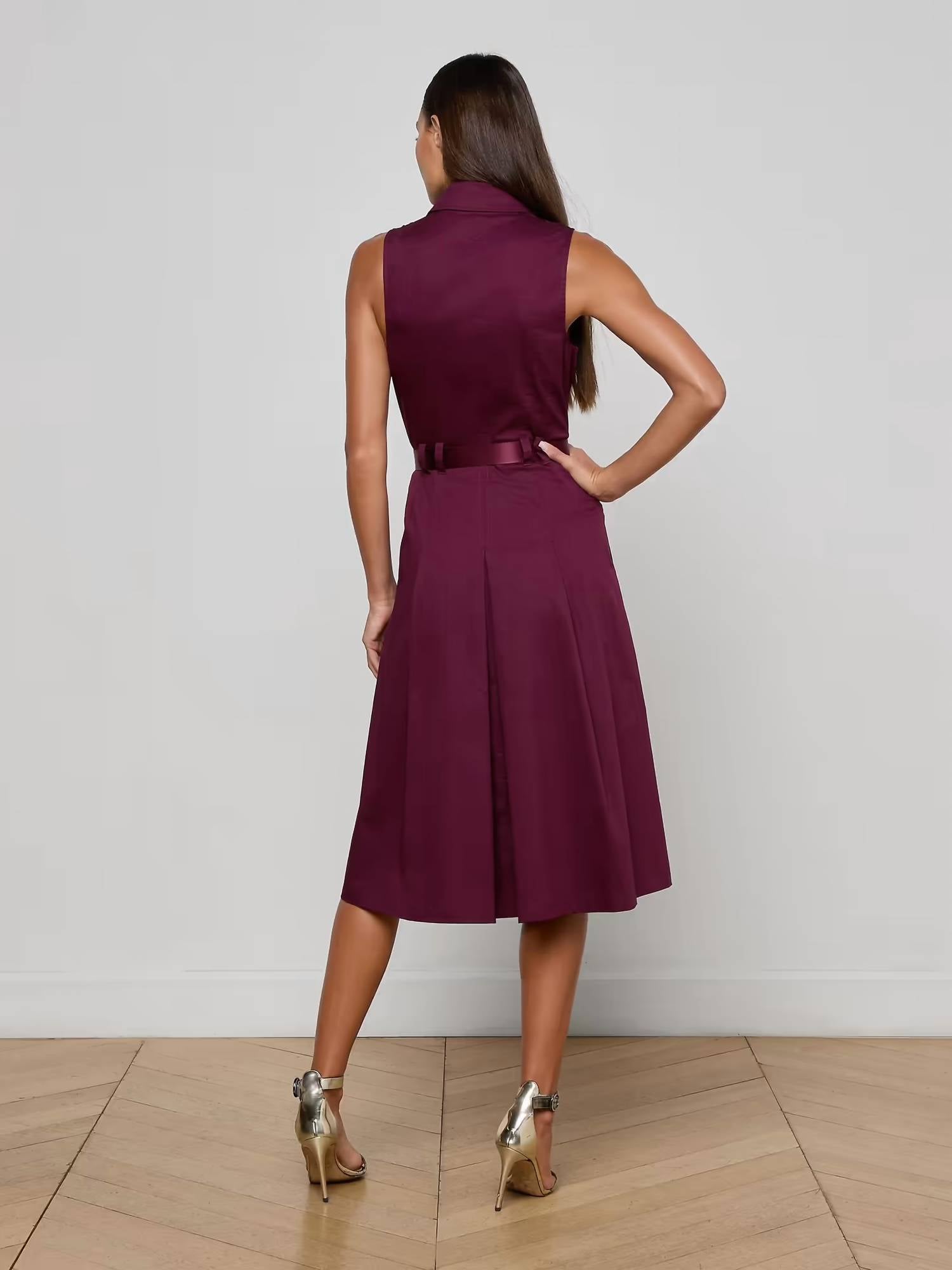 L'Agence - Kylo Poplin Dress