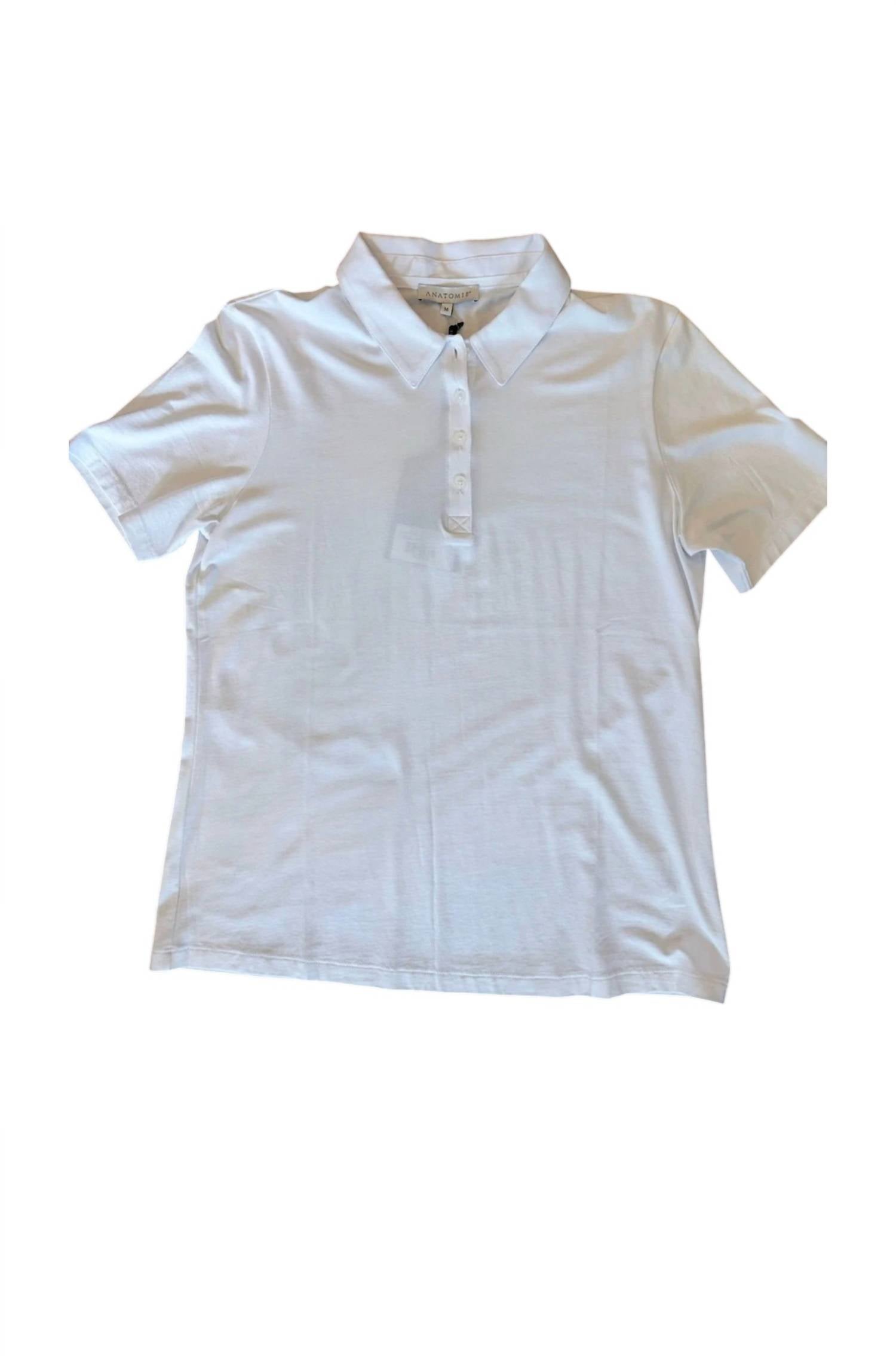 Anatomie - Eve Pima Cotton Polo Shirt