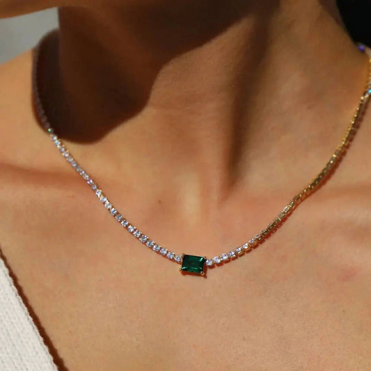 Katie Waltman - Heirloom Emerald Necklace