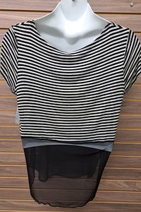 Glitz - Women's Mesh Ss Top