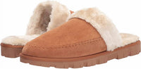 Lucky Brand - Women's Domain Suede Fur Lined Slipper