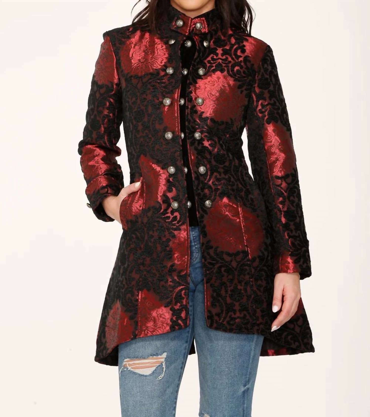 Orchid Bloom - Brocade Hilo Coat