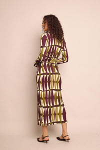 Cara Cara - Shirley Long Sleeve Midi Dress