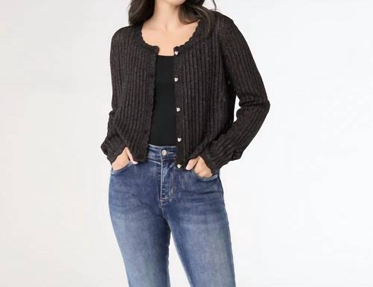 Coco + Carmen - Jodilyn Open Knit Cardigan