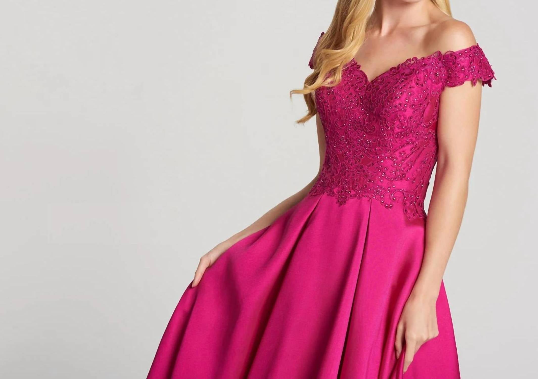 Ellie Wilde - Taffeta Ballgown