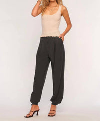 heartloom Pike Scoop Neck Top in oat - women's tank top - alternate view