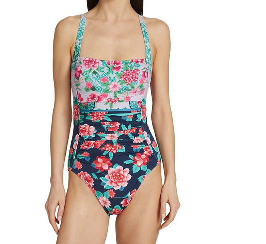 JAPER RUCHED ONE PIECE SWIMSUIT