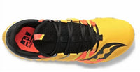 SAUCONY Men's Showdown 5 Spike Shoes in vizi gold vizi red - men's shoe - view 4