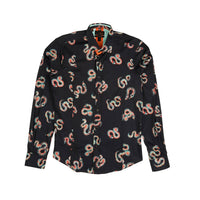 Eight X - Aztec Snake Print Button Down Shirt