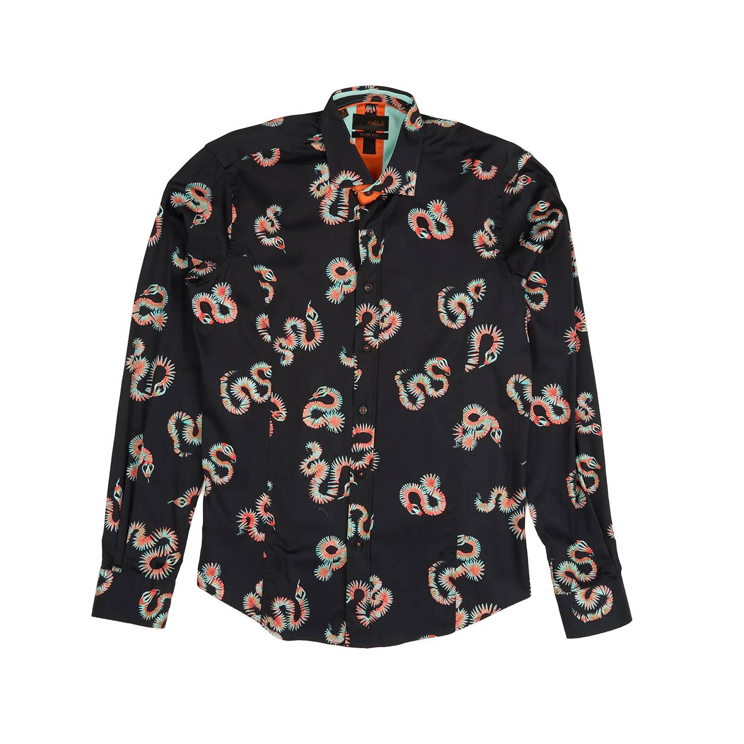 Eight X - Aztec Snake Print Button Down Shirt