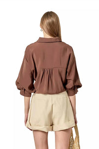 English Factory - Balloon Sleeve Shirt