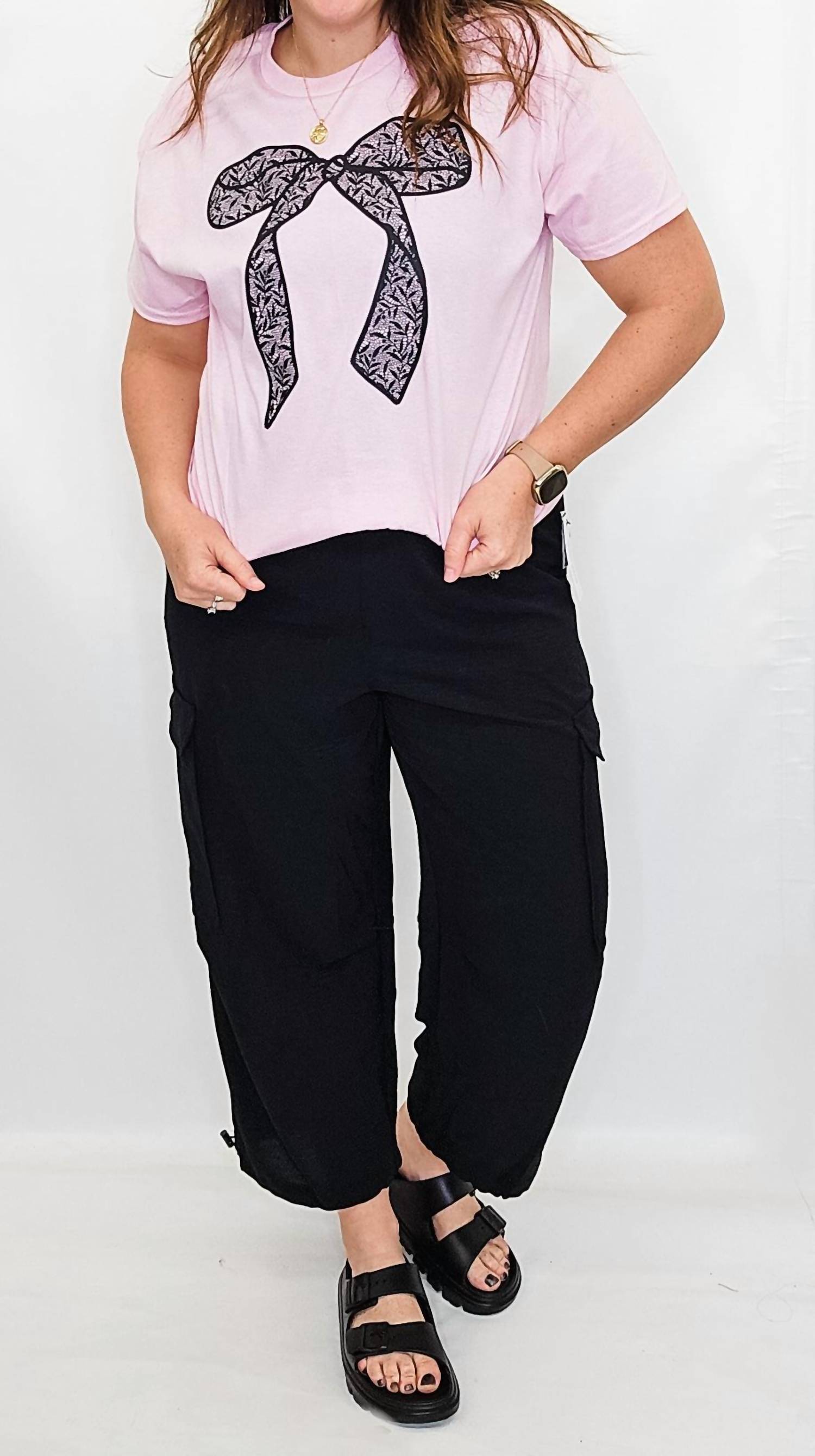 Tribal - Flowy Cargo Pants With Cord