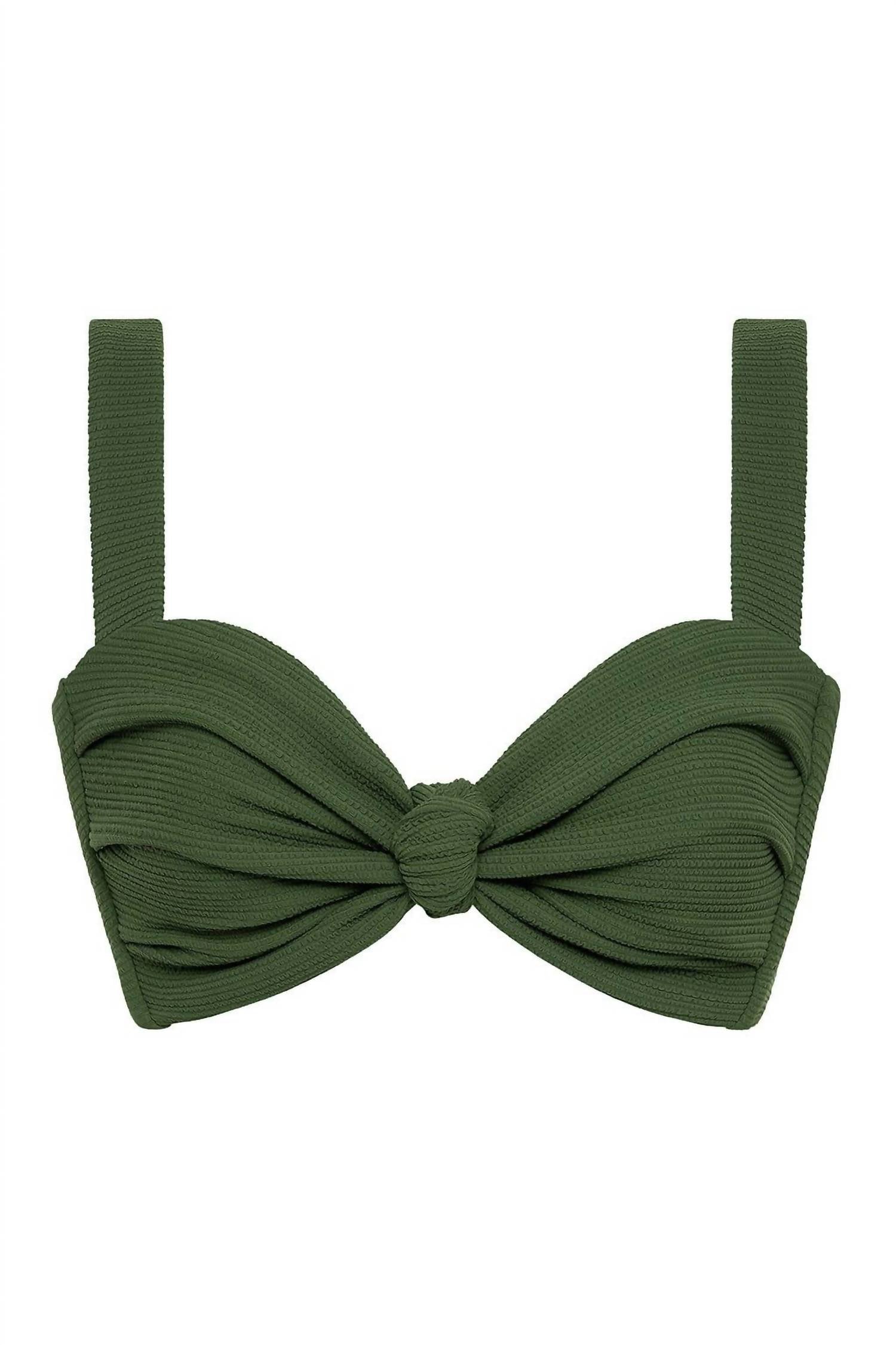 Montce - Micro Scrunch Hayden Bikini Top