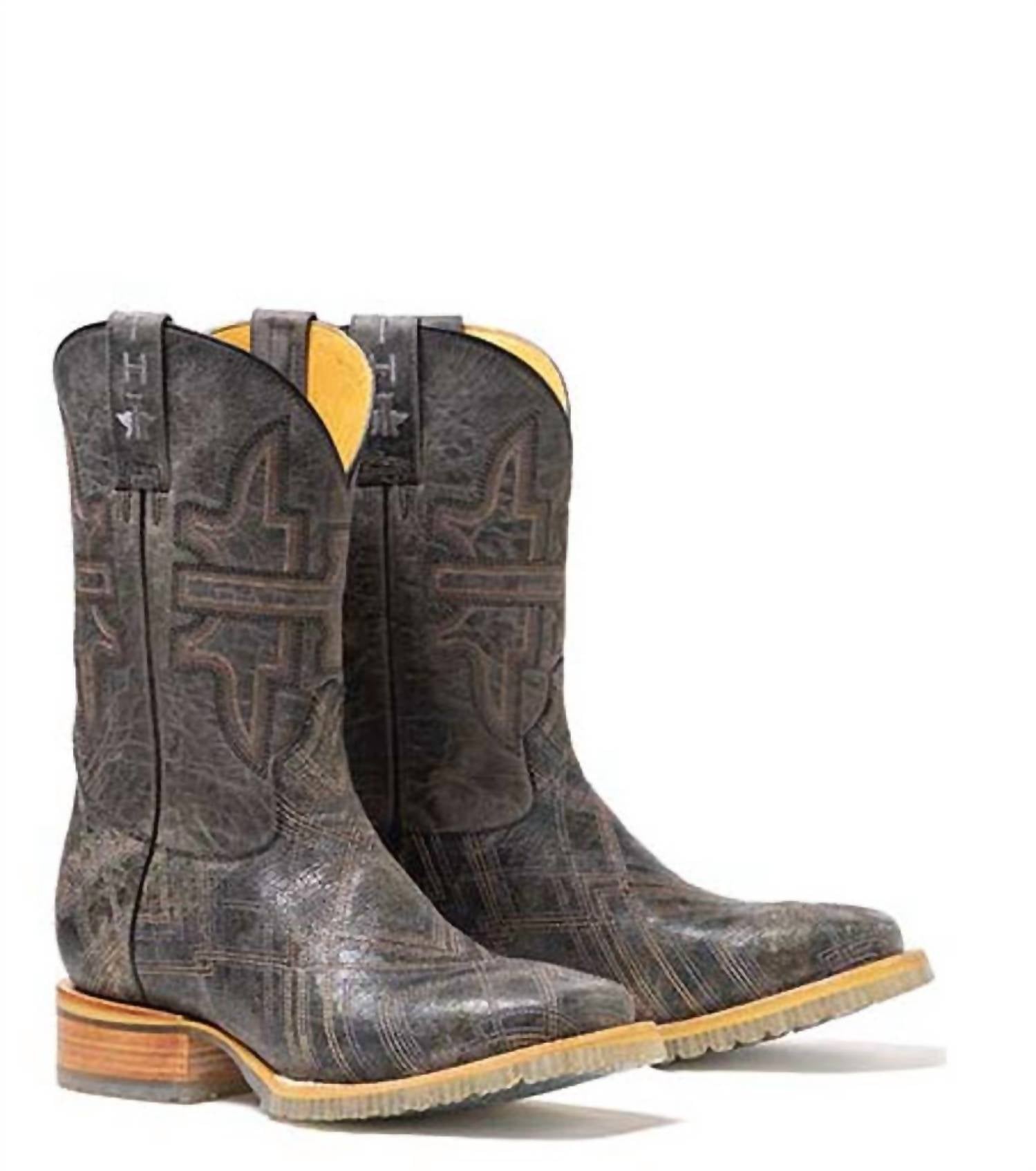Tin Haul - Men's Latidudes Lug Sole Rodeo Boot