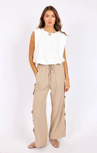 Sadie & Sage - Natural Roots Button Pants