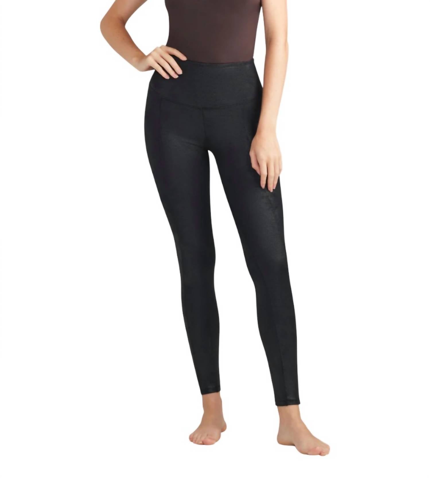 Yummie - Faux Leather Legging