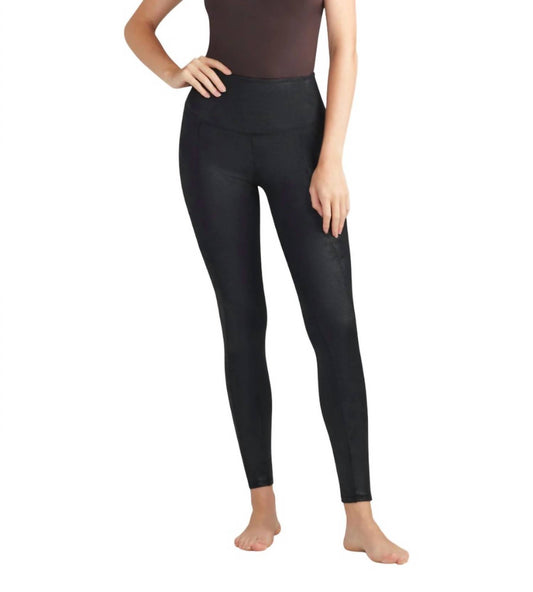 Yummie - Faux Leather Legging