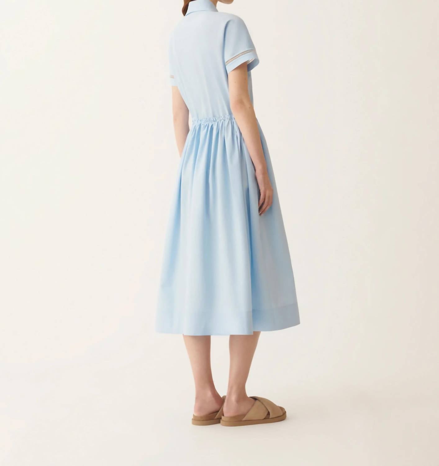 Fabiana Filippi - Poplin Short Sleeve Dress