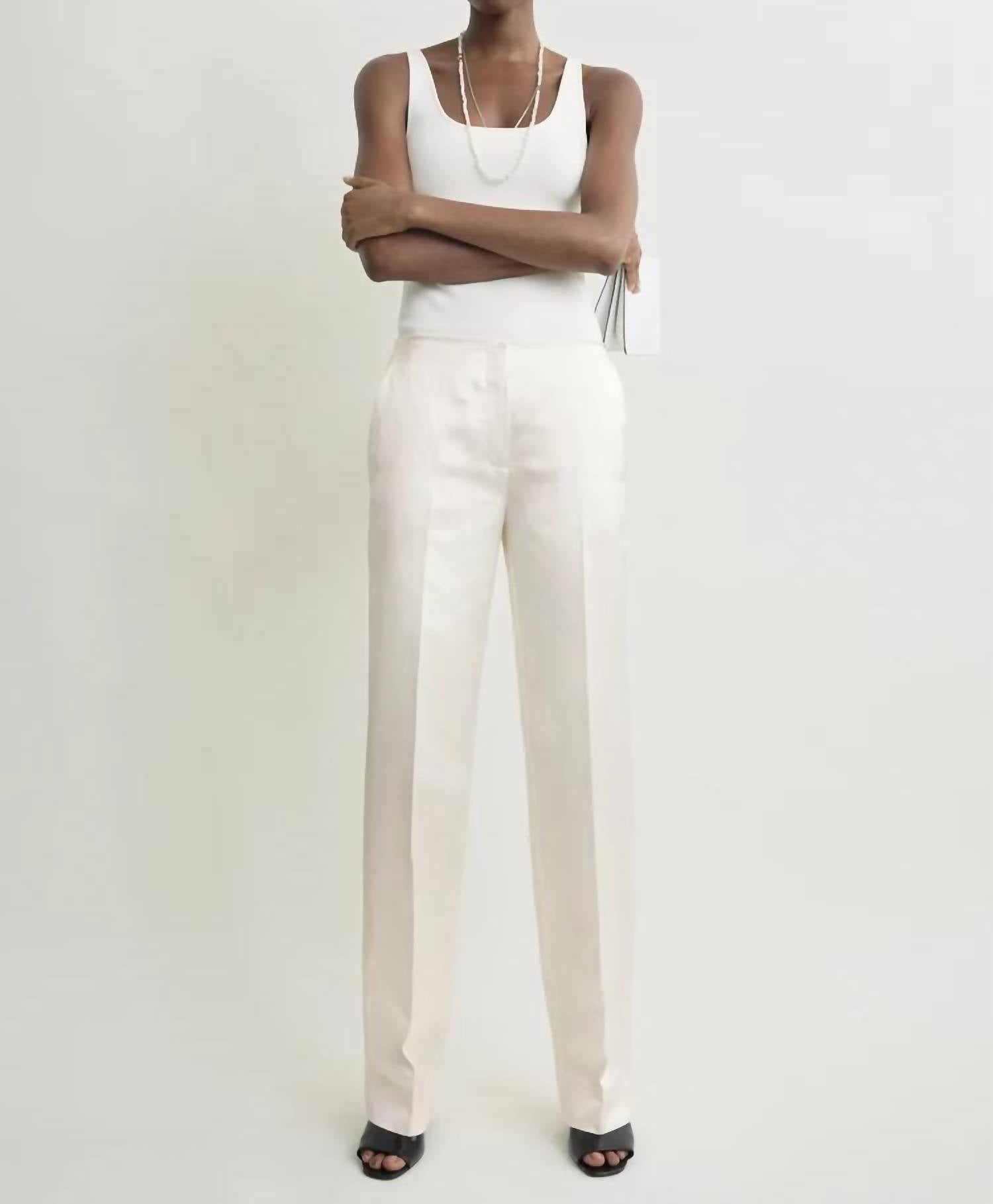 Toteme - Easy Raw Edge Trousers