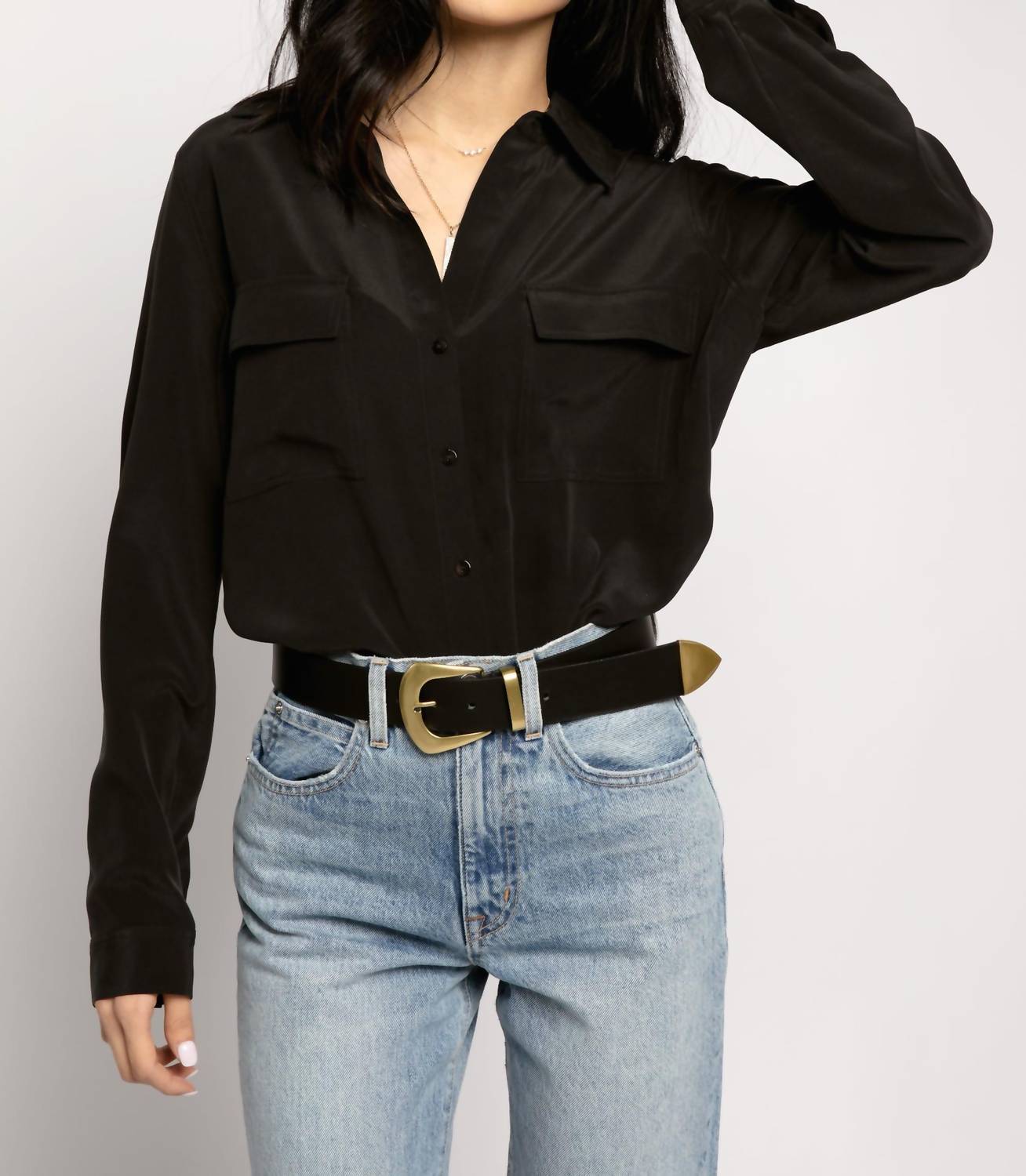 Iro - Women's Copp Leather Belt