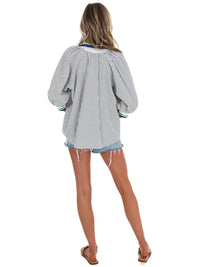 She + Sky - Women's On Repeat Stripe Top