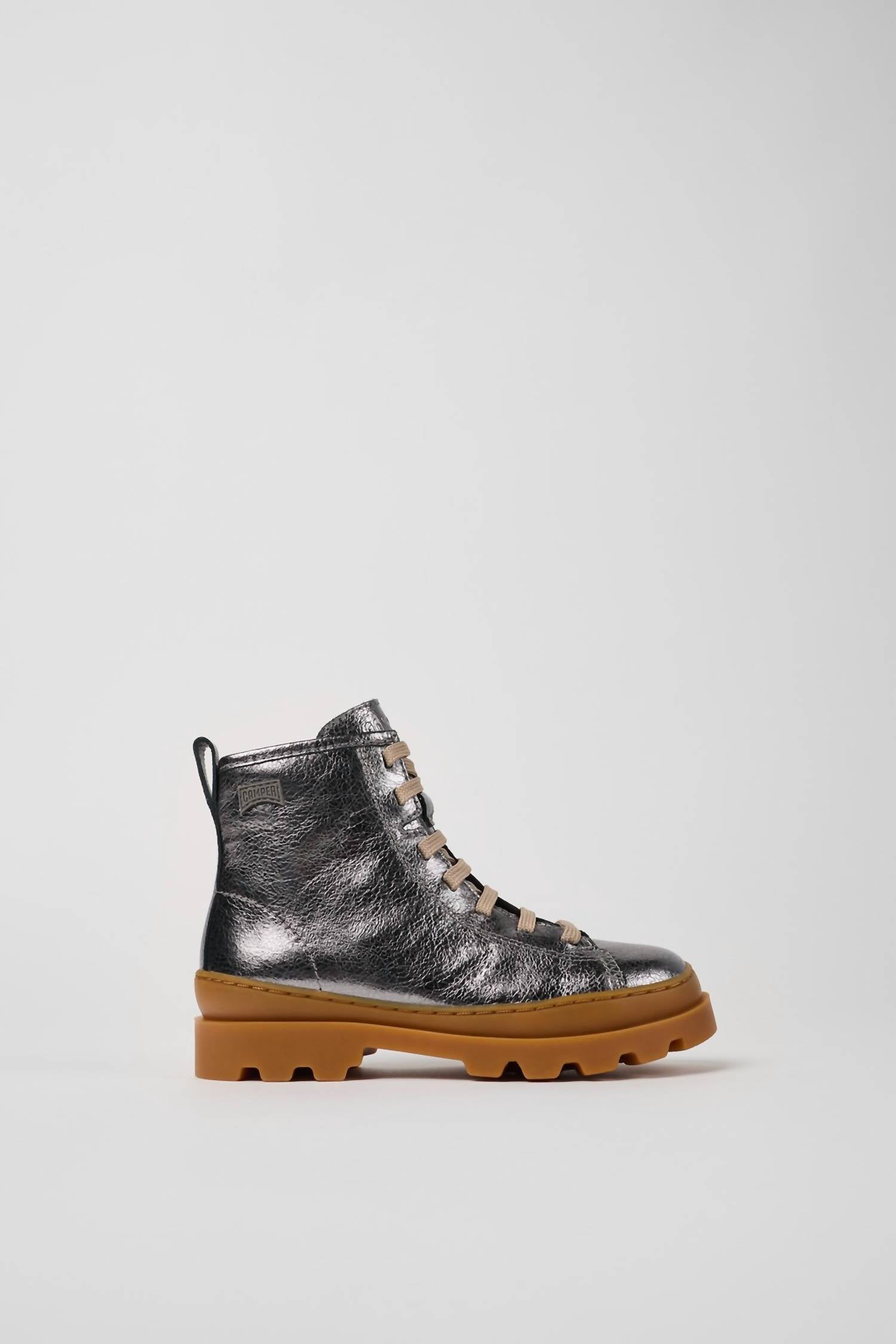 CAMPER Women's Brutus Boot in grey - women's shoe