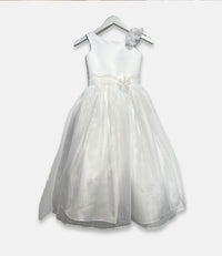 Tha Canadian Profile - Communion Dress With Italian Organza