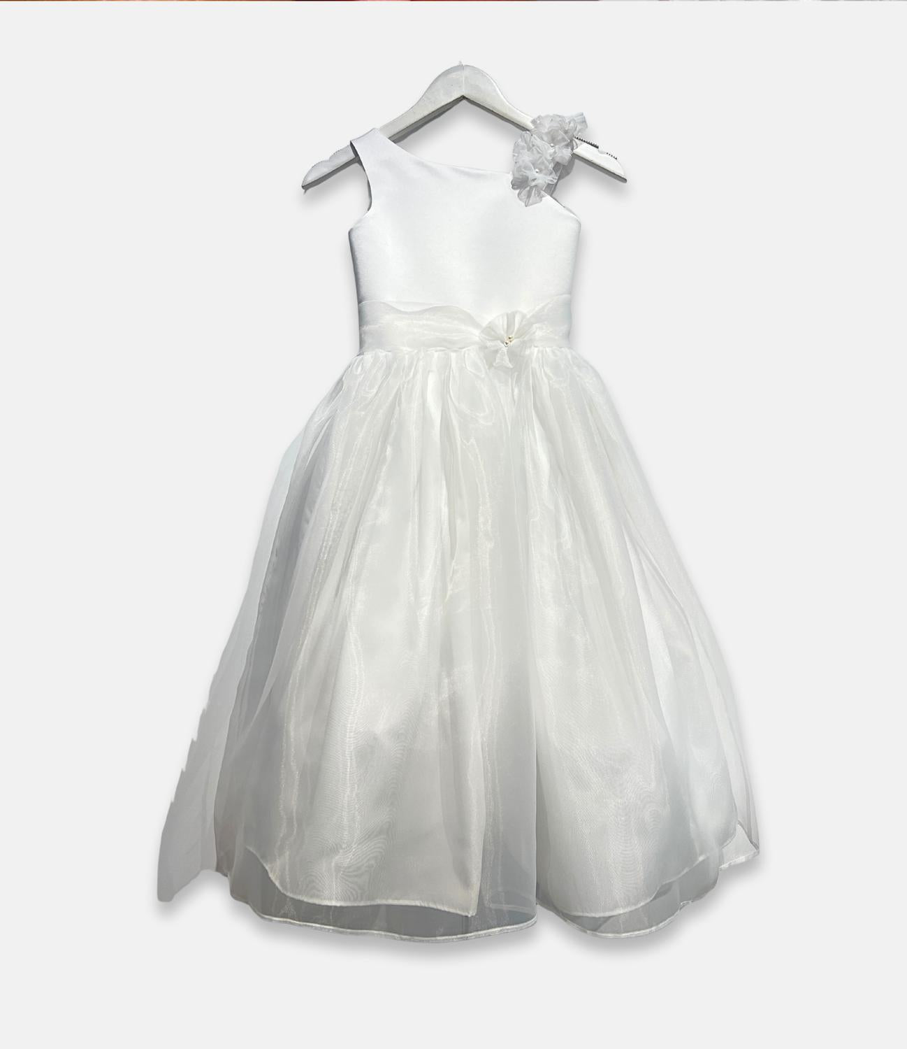 Tha Canadian Profile - Communion Dress With Italian Organza