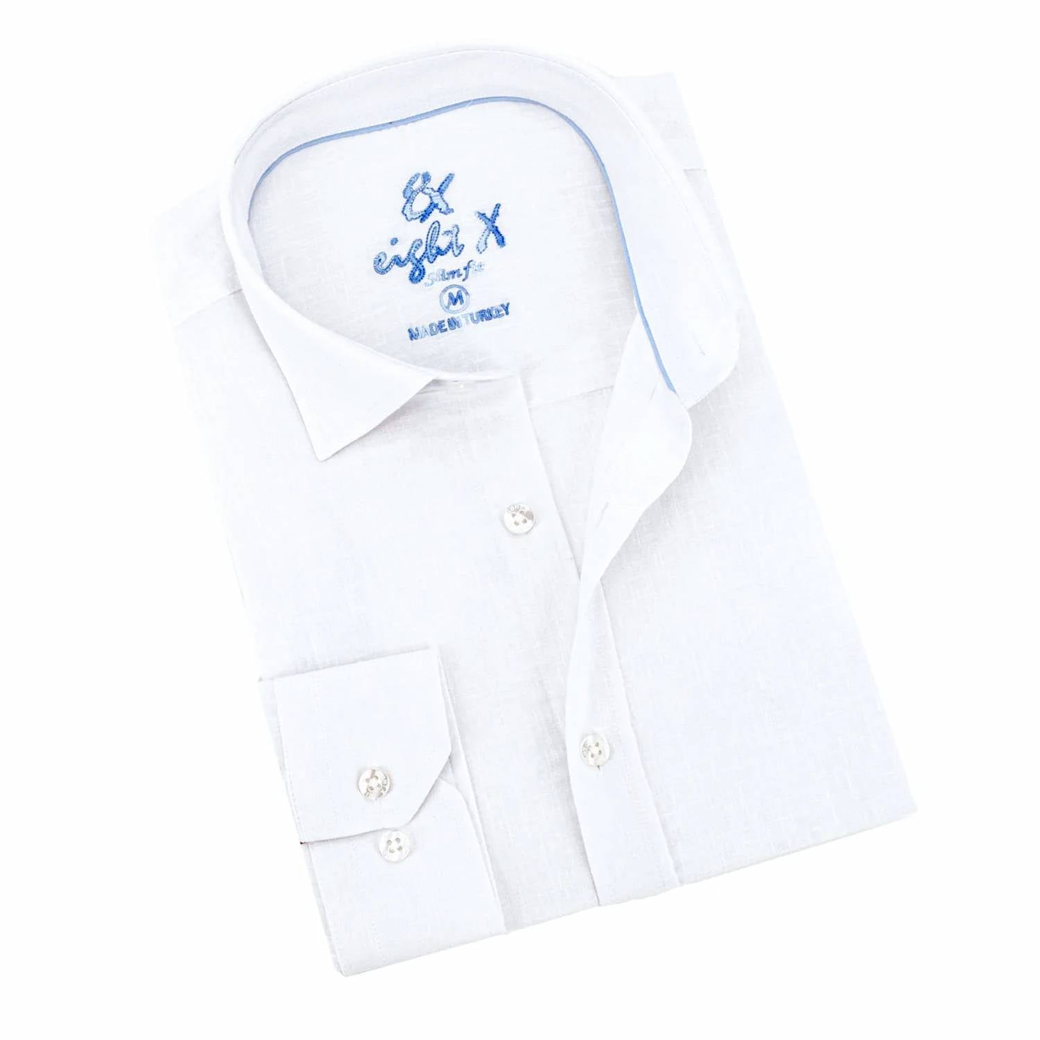 Eight X - Looks Like Linen Button Down Shirt