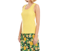 Karen Kane - Ribbed Scoop Neck Tank