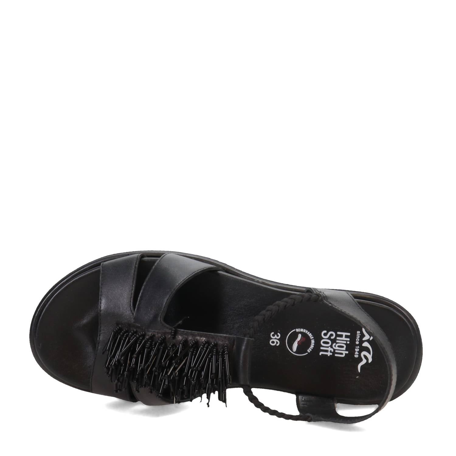 Ara Women's Bristol Sandal in black - women's sandal - view 6