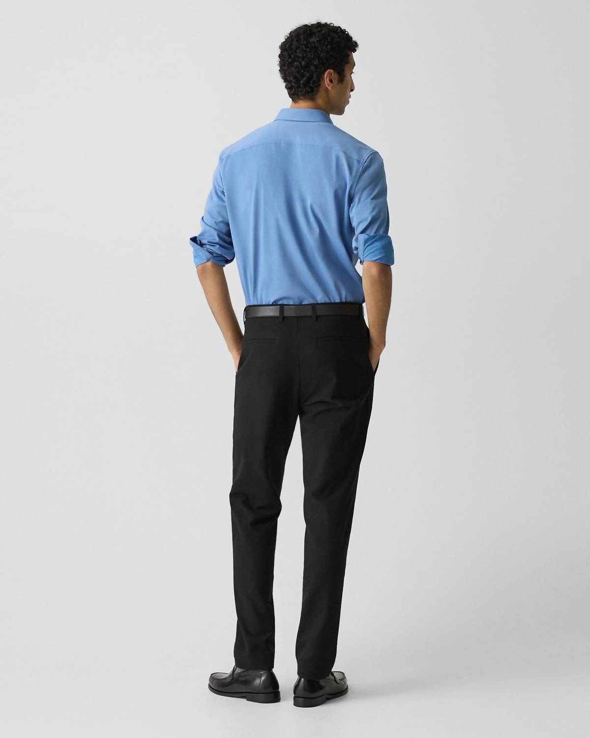 Theory - Zaine Stretch Weave Jaspe Pants