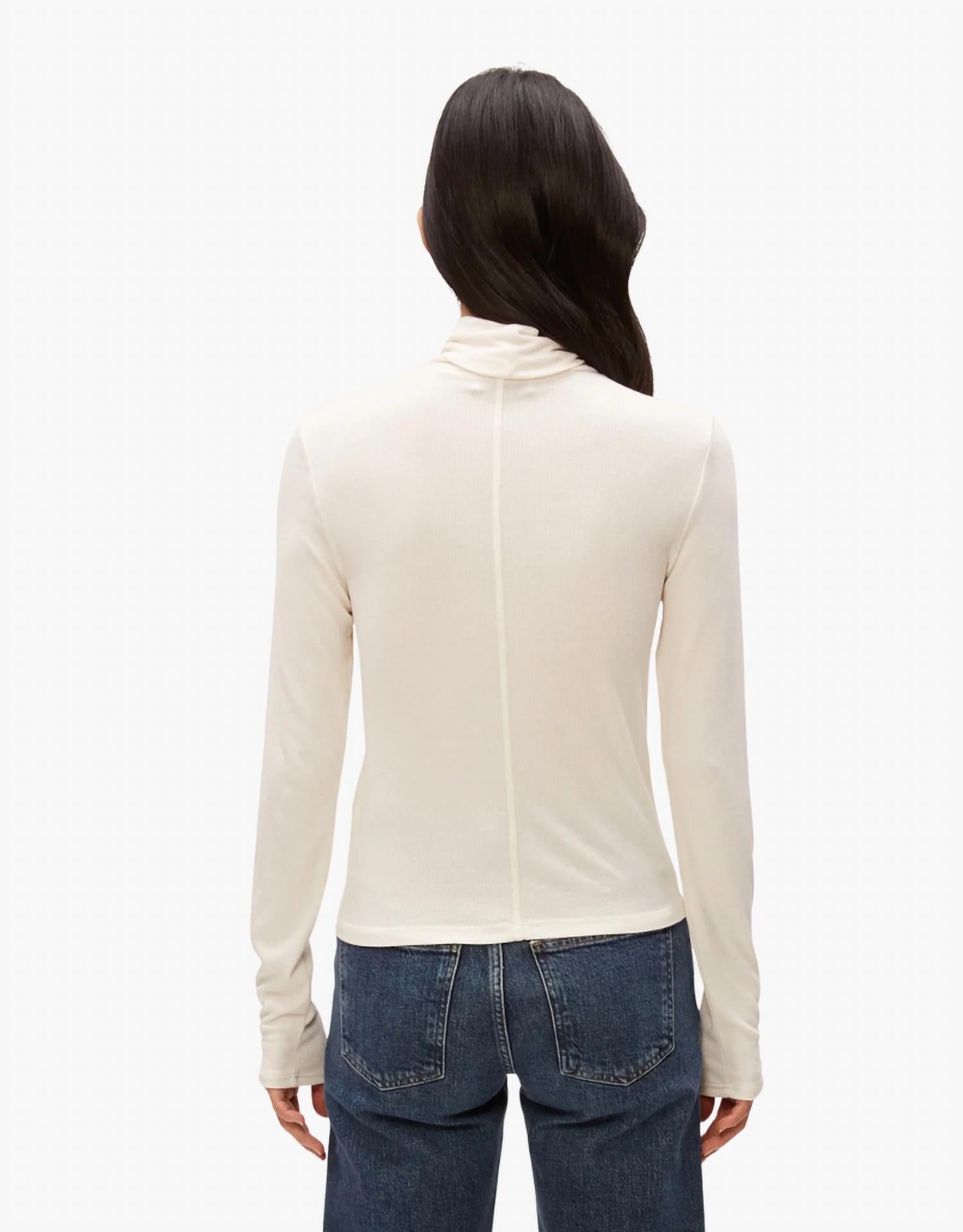 Michael Stars - Tara Crop Turtleneck Top