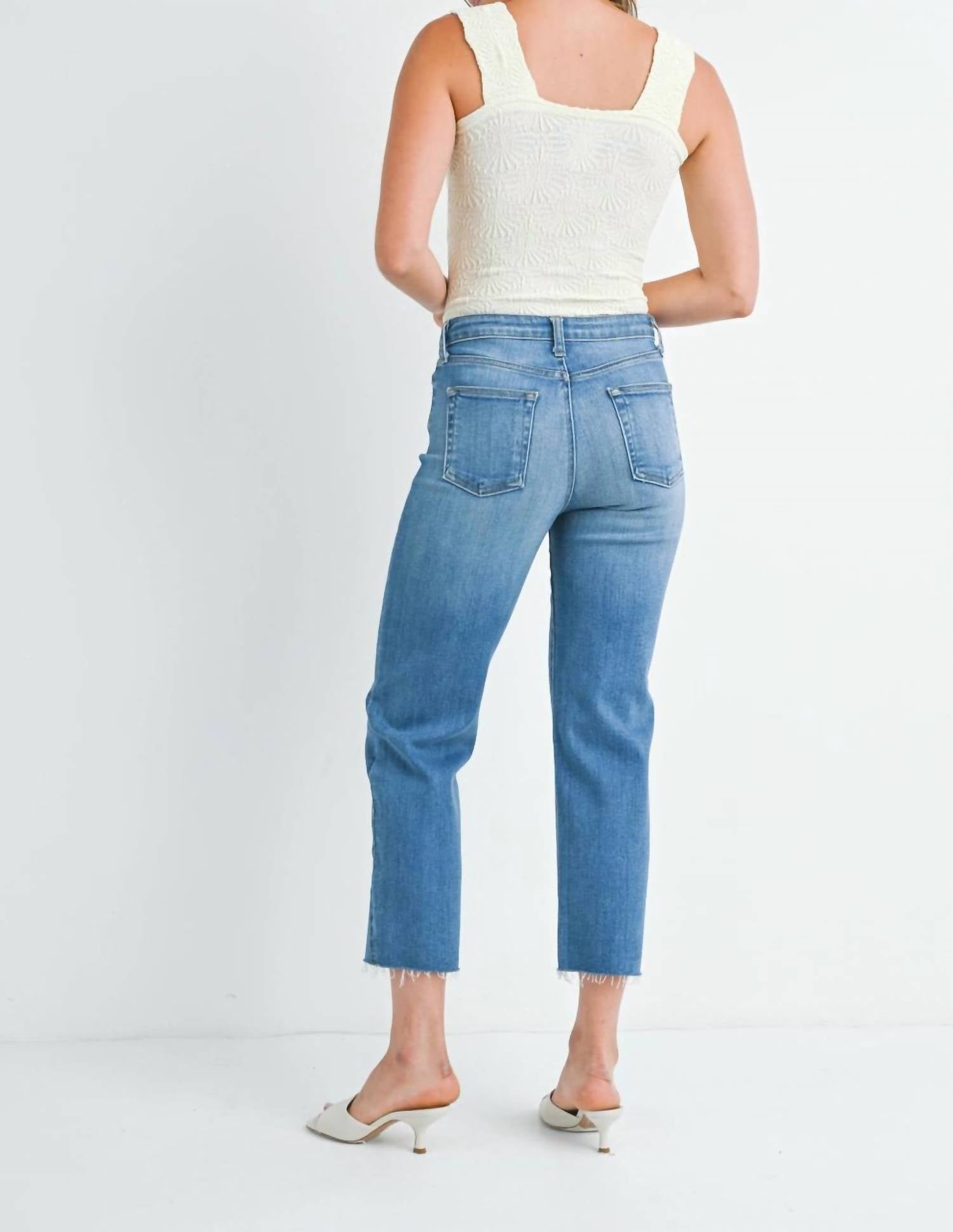 Just Black Denim - Straight To The Point Jeans