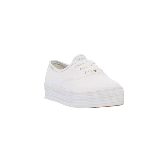 Keds - Women's Point Leather Lace Up Sneaker